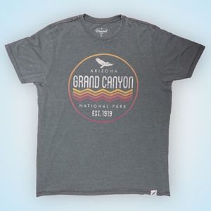 Grand Canyon National Park Gray Large T-Shirt